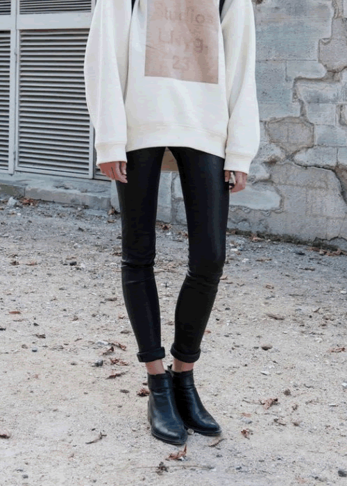 What Boots to Wear with Leather Leggings by Nate Pruitt