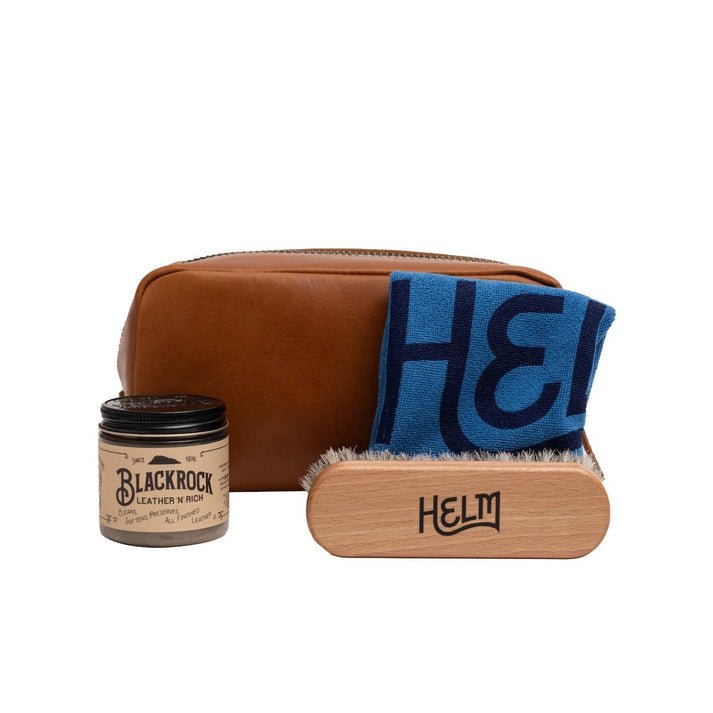 HELM Boots Boot & Leather Care Bundle
