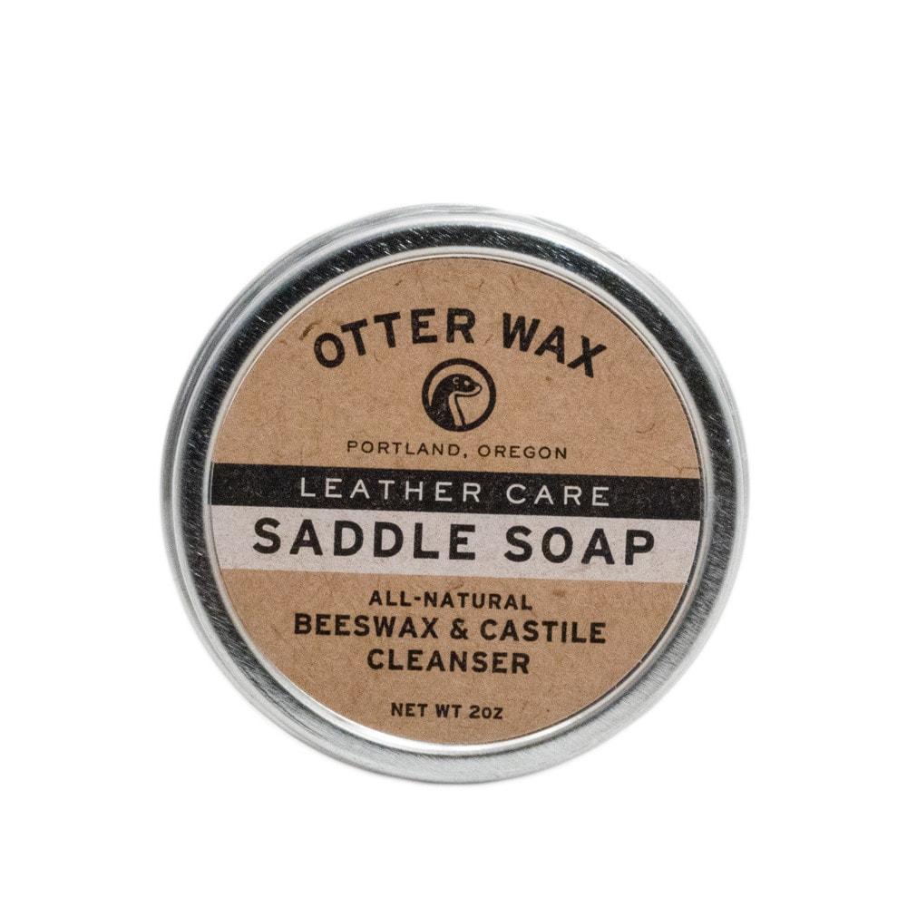 Otter Wax Saddle Soap | 2oz | All-Natural Leather Cleaner | Made in USA