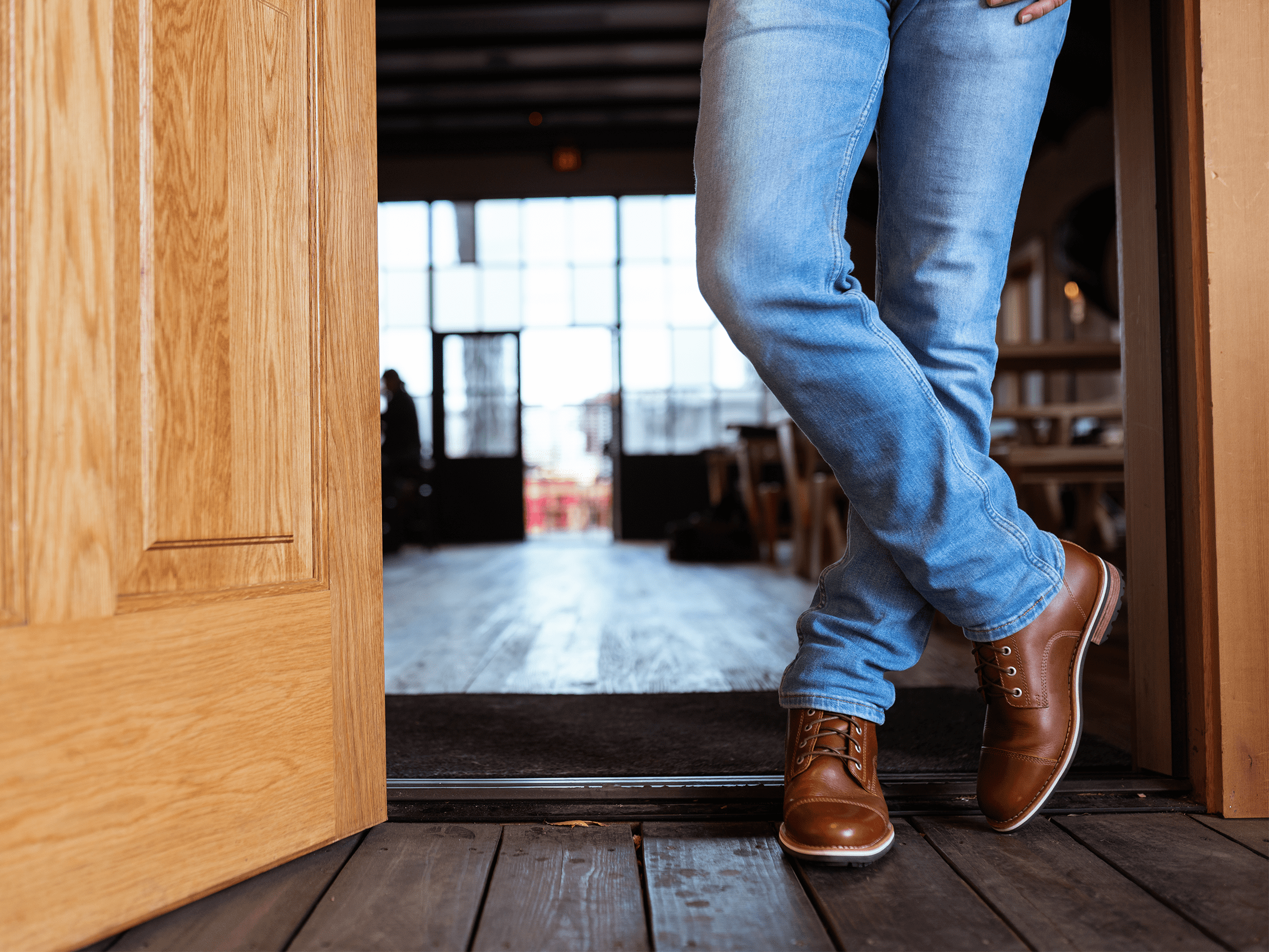 The Hollis with a new sole