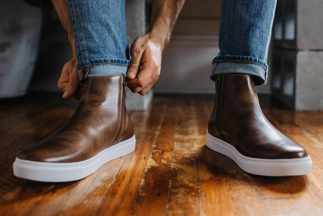 Men's Denim British Style Canvas Shoe