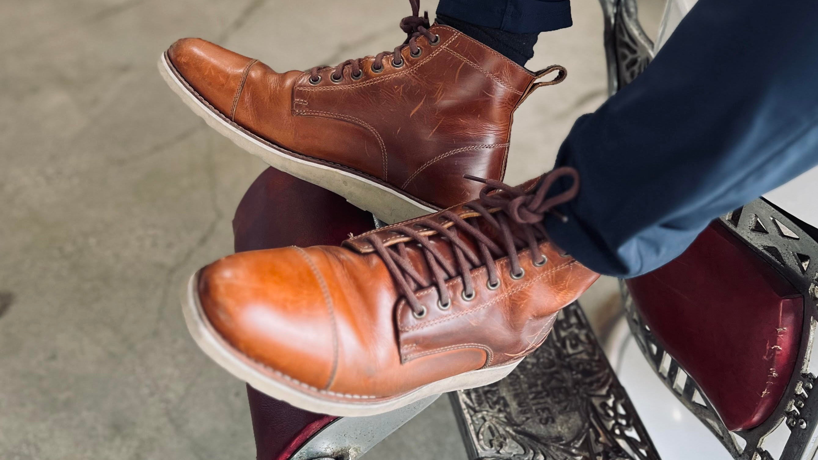 Well-loved Lou boots