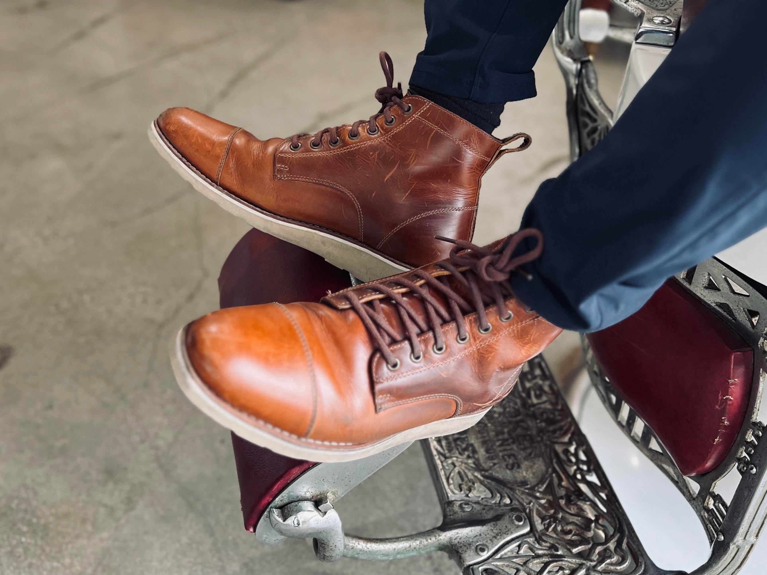 Well-loved Lou boots