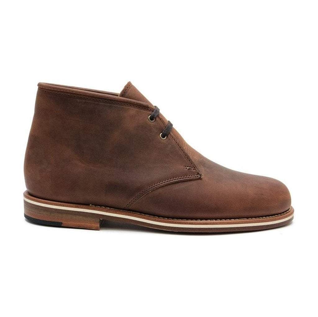 men's casual leather ankle boots