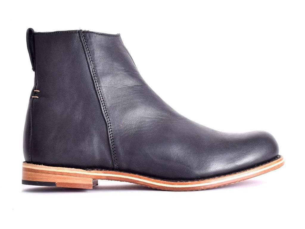 mens black boots