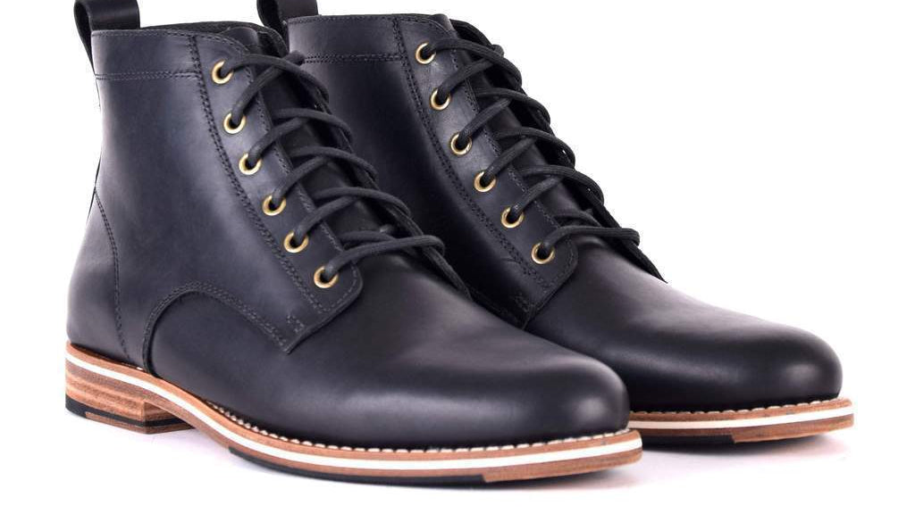 men's black leather boots for sale