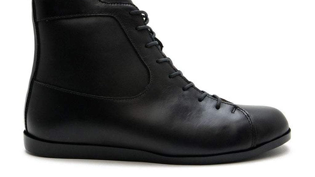 men's leather boots for snow