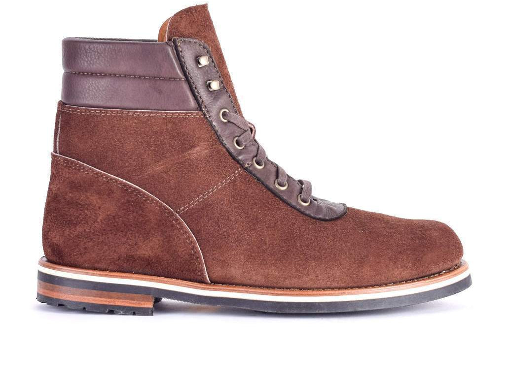 men's leather mountain boots