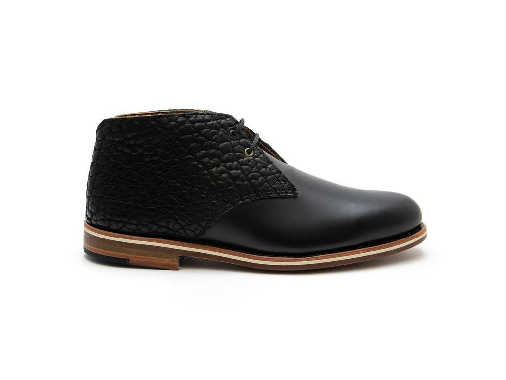 mens black casual boots