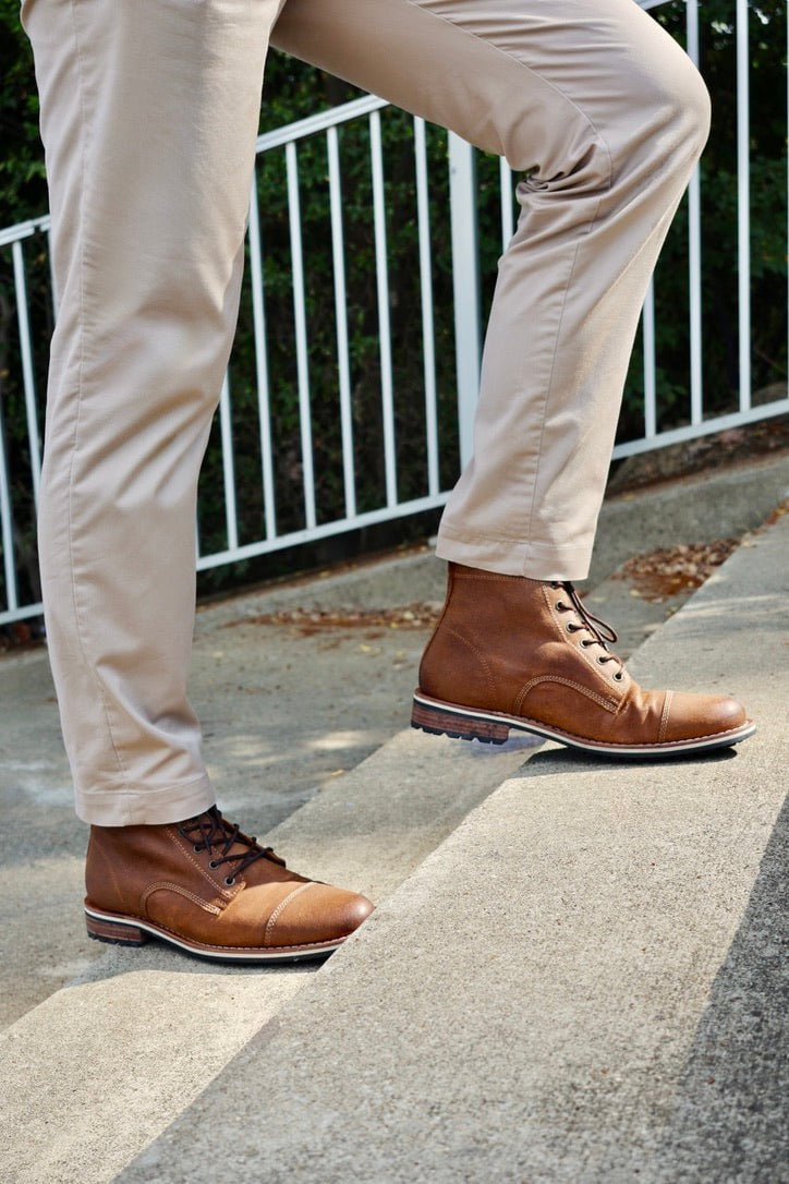 HELM Men's Classic Leather Boot, The Hollis | Sienna – HELM Boots