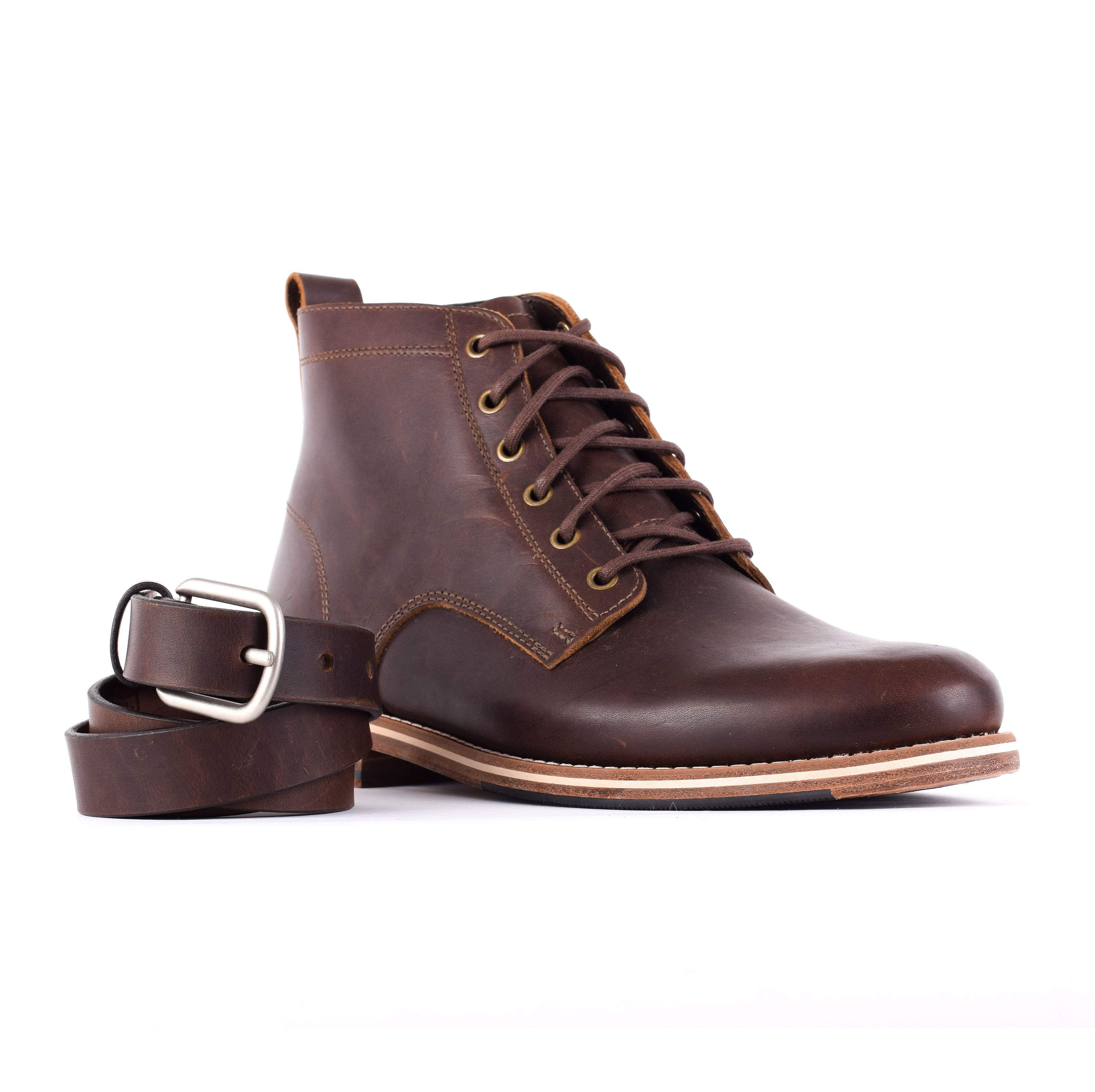 HELM Accessories 30 / Brown Silver Buckle Slim Belts