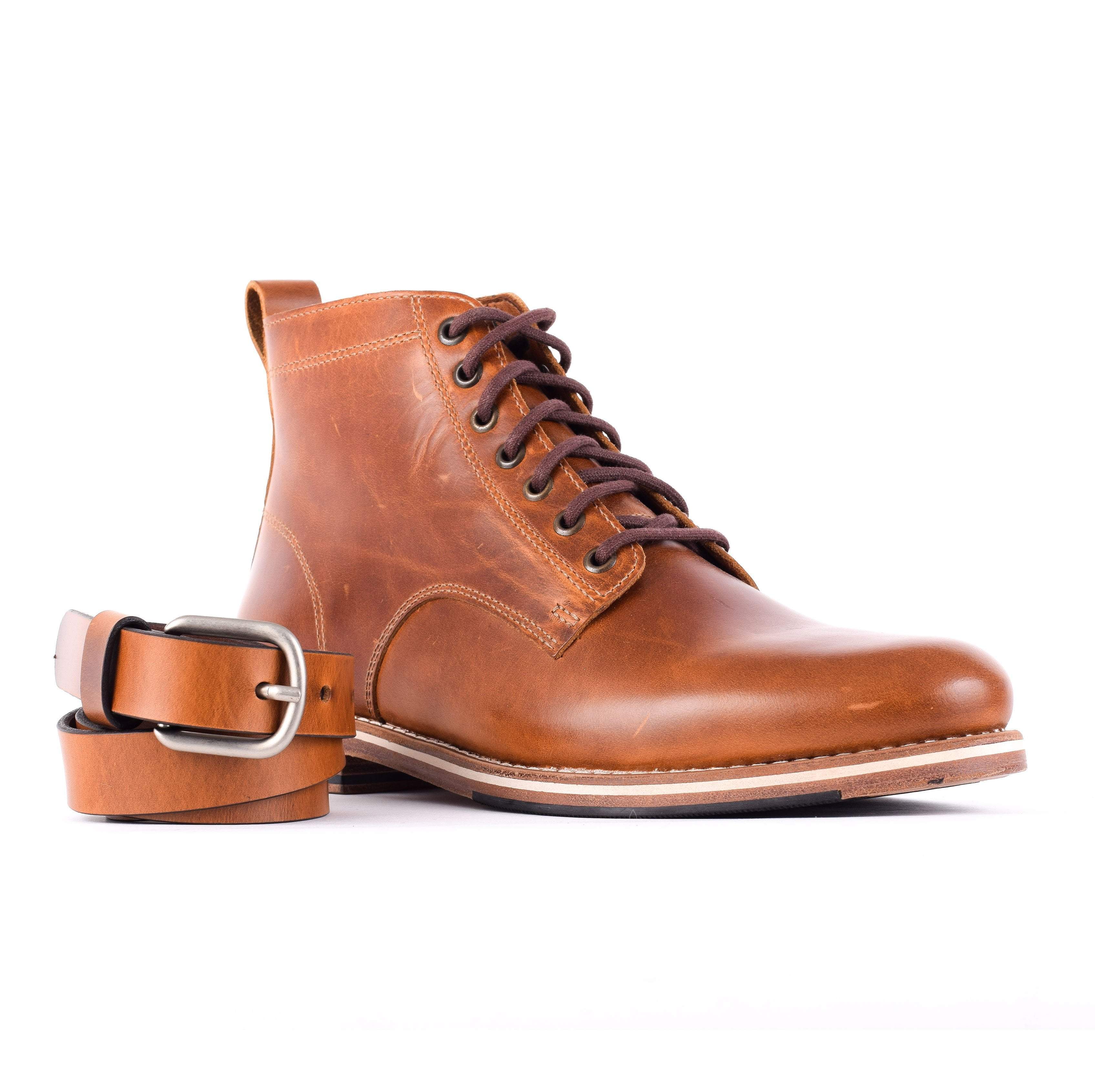 HELM Accessories 30 / Teak Silver Buckle Slim Belts