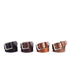 HELM Accessories Silver Buckle Wide Belts