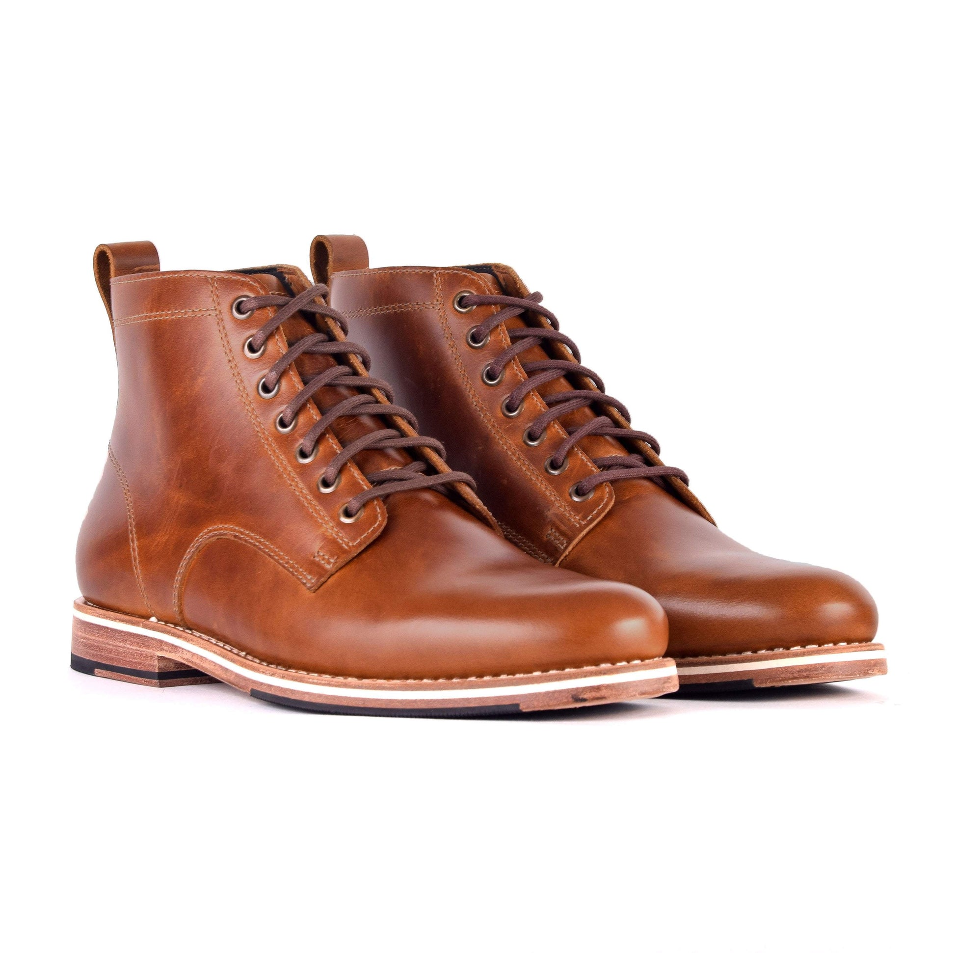 HELM Men's Leather Dress Boot, The Zind | Teak D / 15 HELM Men's Leather Dress Boot, The Zind | Teak D / 15