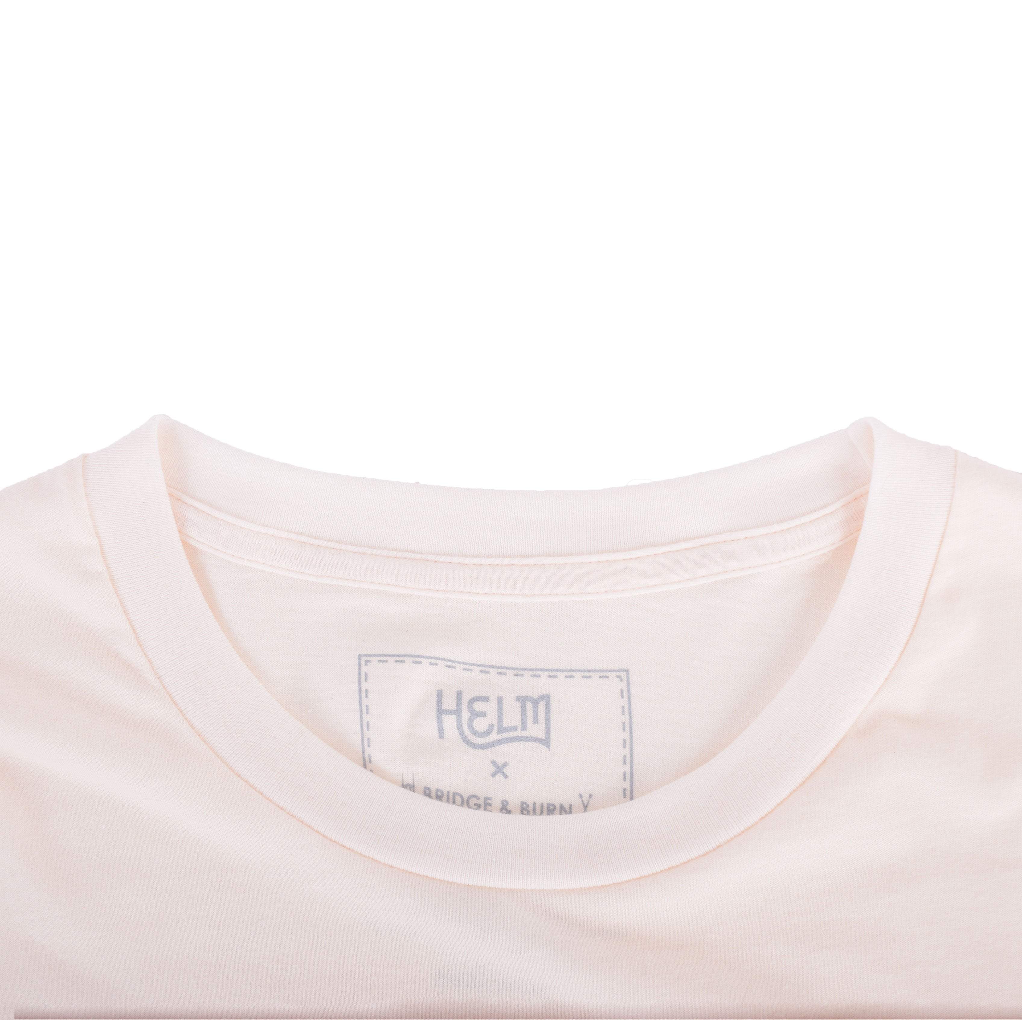 HELM + Bridge & Burn Natural T-Shirt
