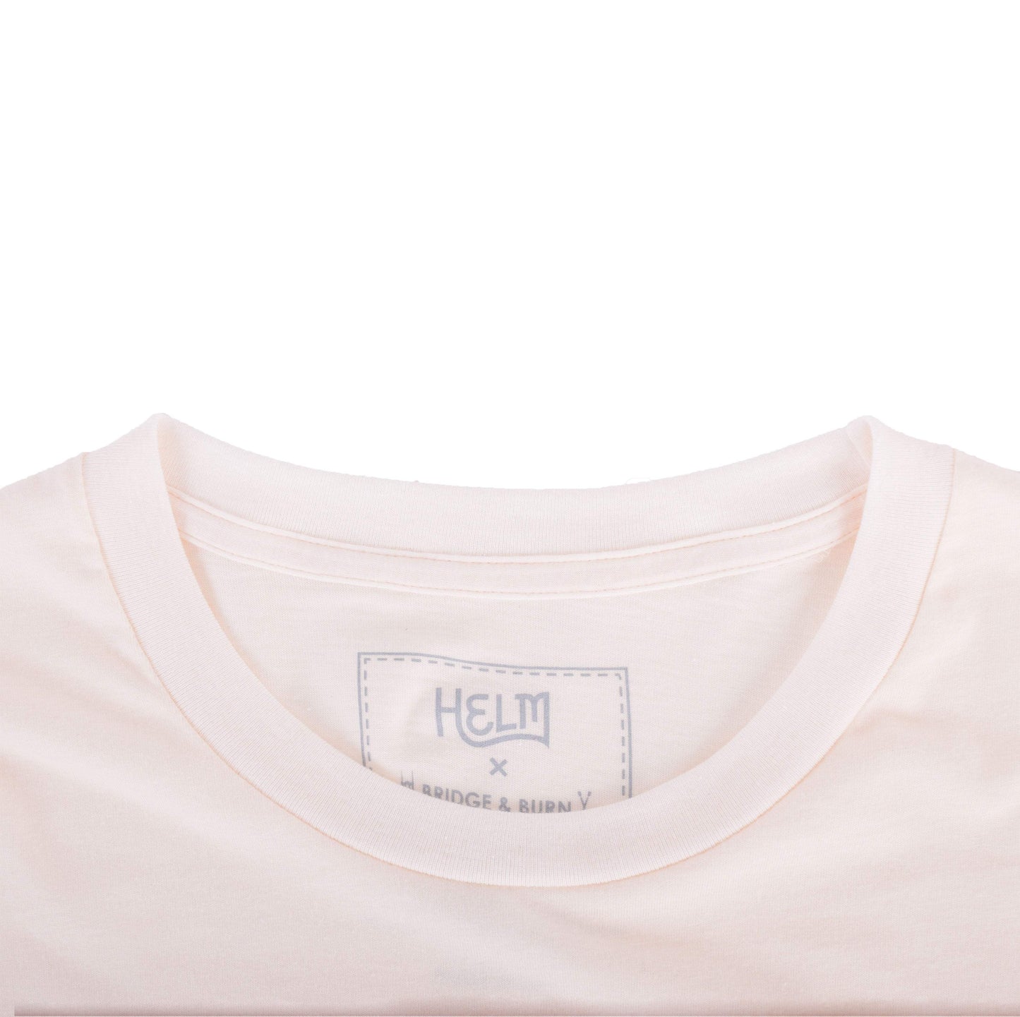 HELM + Bridge & Burn Natural T-Shirt