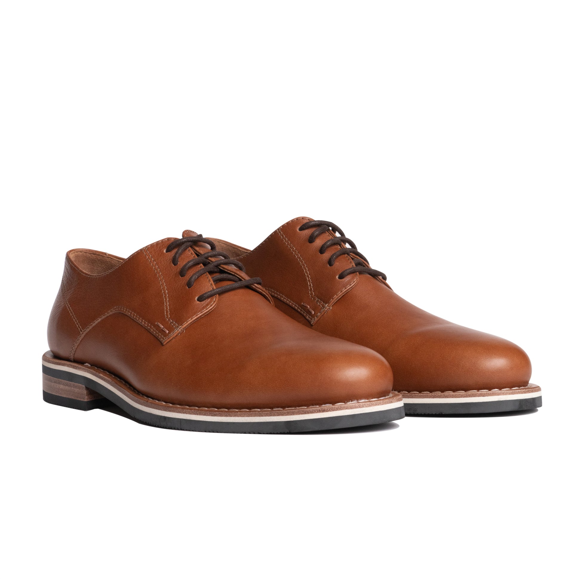 HELM Men's Derby Shoe, The Evans Color: Whiskey – HELM Boots