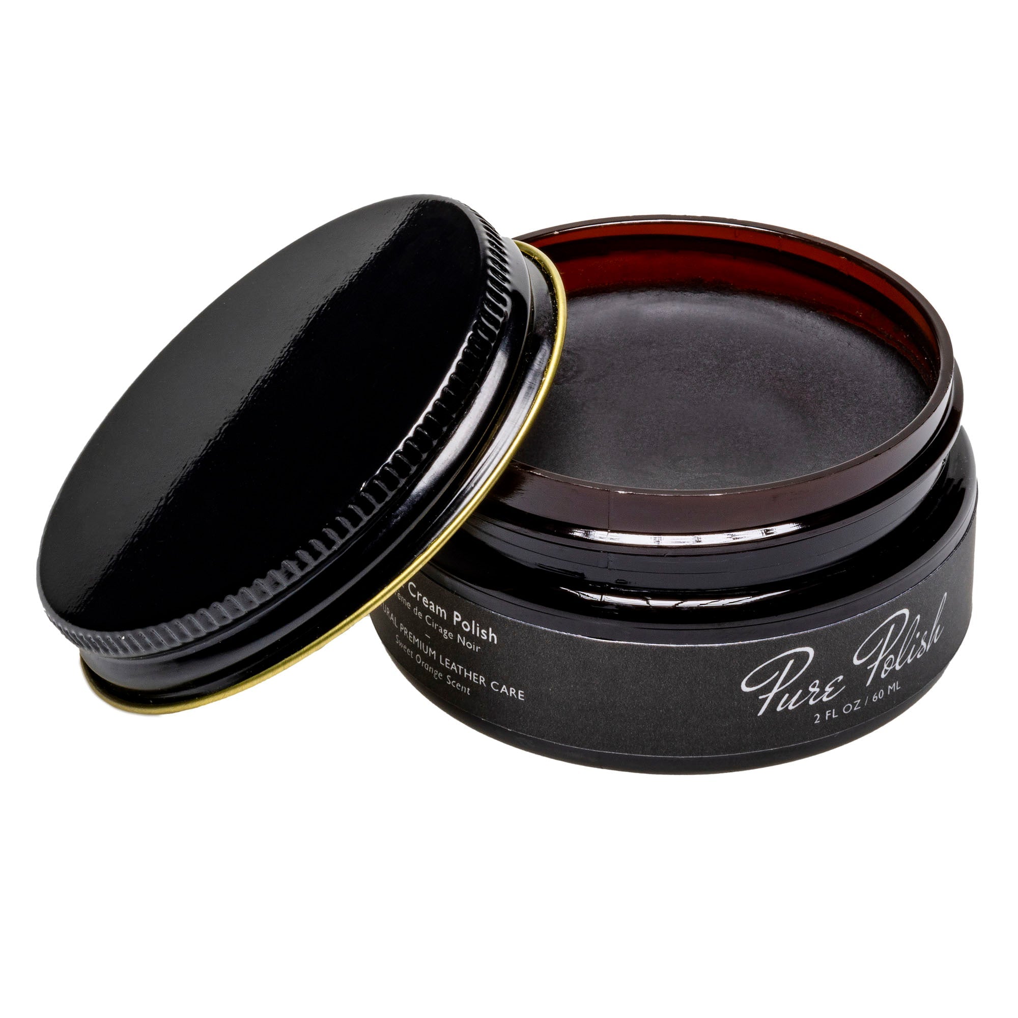 Pure Polish Boot Care Black Cream Polish by Pure Polish