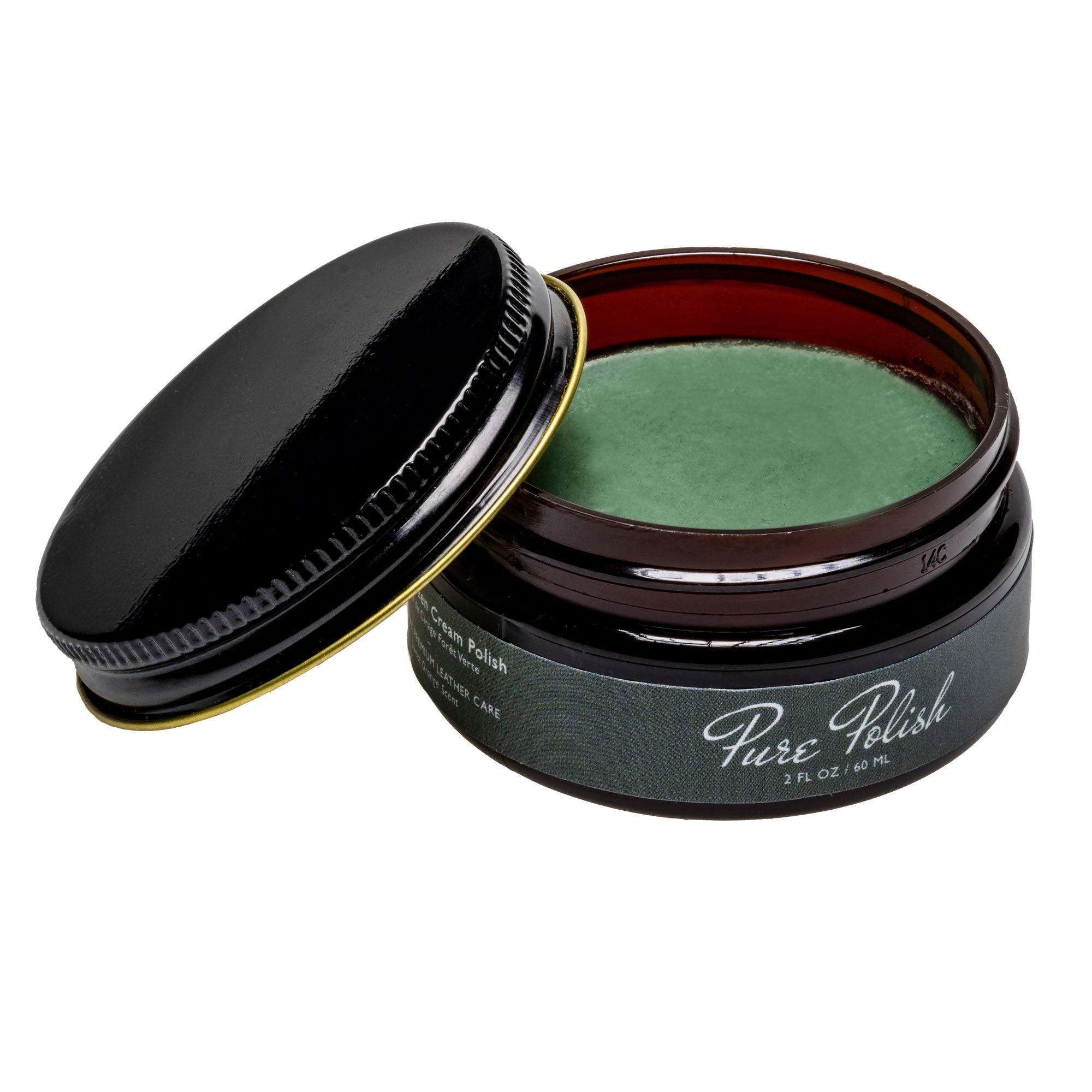Pure Polish Boot Care Forest Green Cream Polish by Pure Polish